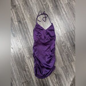 Woman's Purple Cocktail Dresss